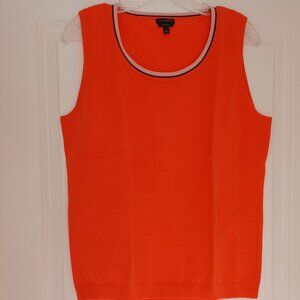 Pima cotton sleeveless camisole. Talbots